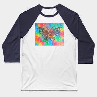 Nur ala Nur – Rainbow Butterfly effect Baseball T-Shirt